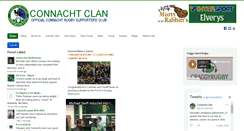 Desktop Screenshot of connachtclan.com